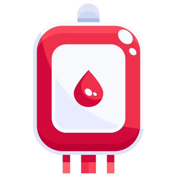Ícone Doação Cuidados Sanguíneos — Vetor de Stock