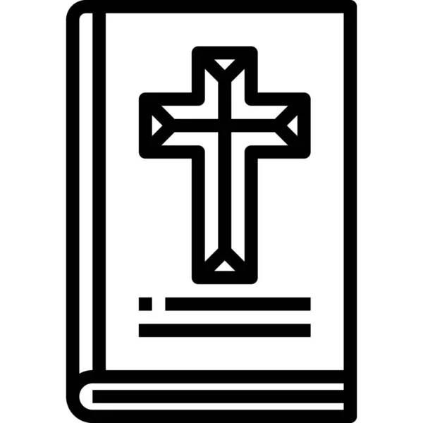 Biblia Libro Icono — Archivo Imágenes Vectoriales