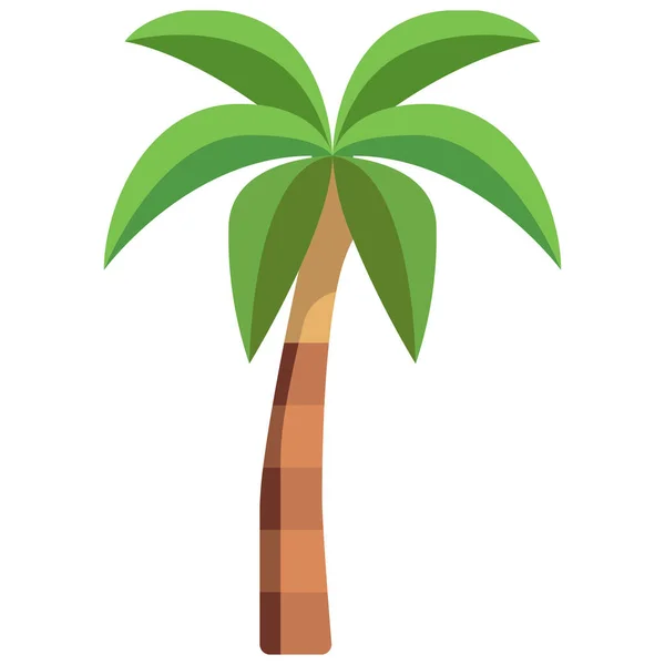 农业和园艺类植物椰子园图标 — 图库矢量图片