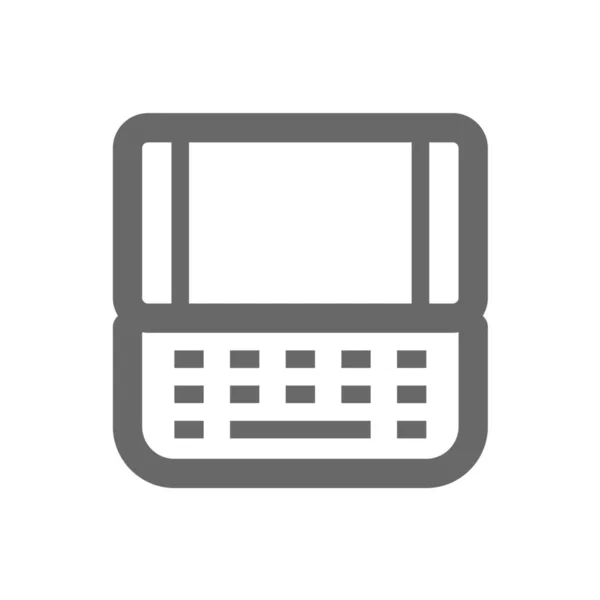 Handy Ikone Outline Stil — Stockvektor