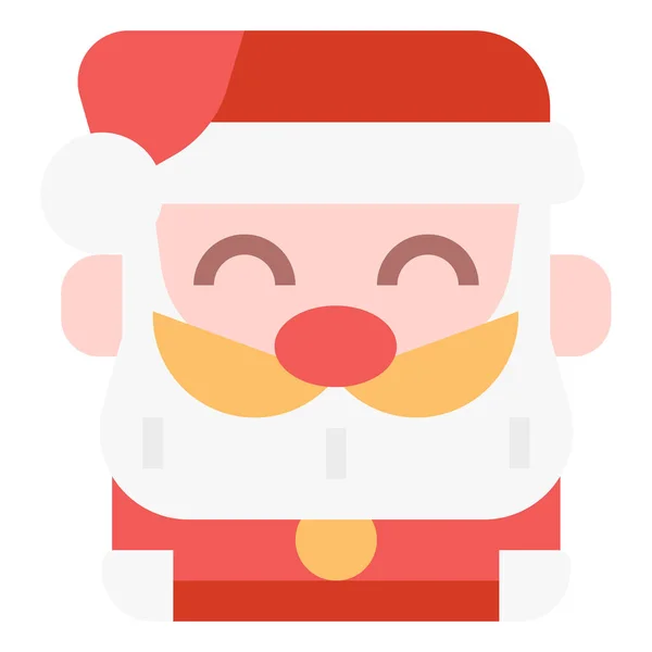 Usuario Navidad Icono Navidad — Vector de stock