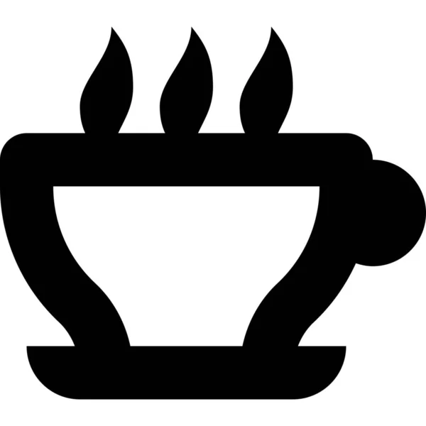 Coffee Cup Drink Icon Outline Style — Stock Vector