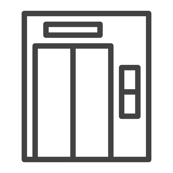 Иконка Двери Лифта — стоковый вектор
