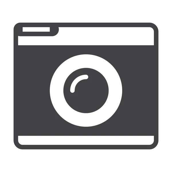 Камера Стара Ретро Іконка — стоковий вектор