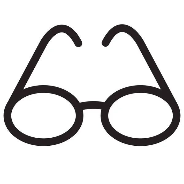 Lunettes Lecture Icône Dans Style Outline — Image vectorielle