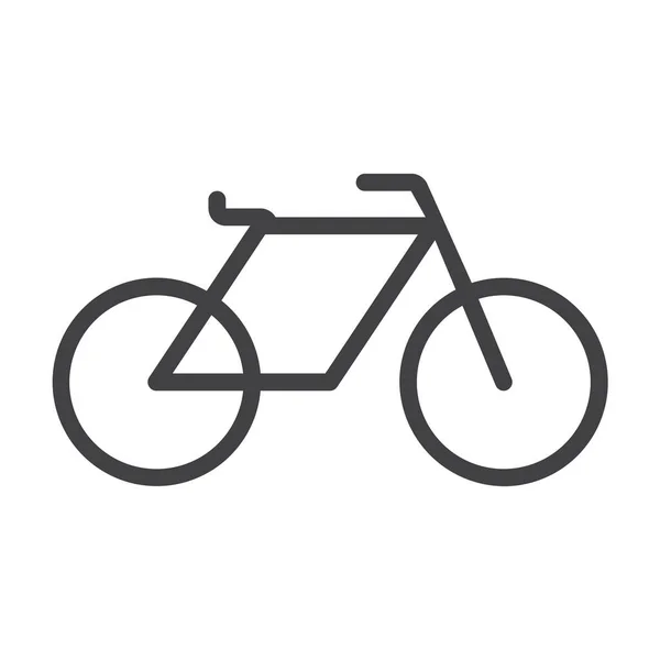 Bicycle Bike Cycle Icon Outline Style — Stock Vector