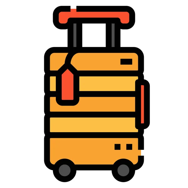 行李行李箱图标 — 图库矢量图片