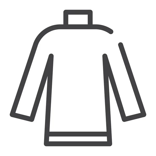 Chaqueta Ropa Suéter Icono — Vector de stock