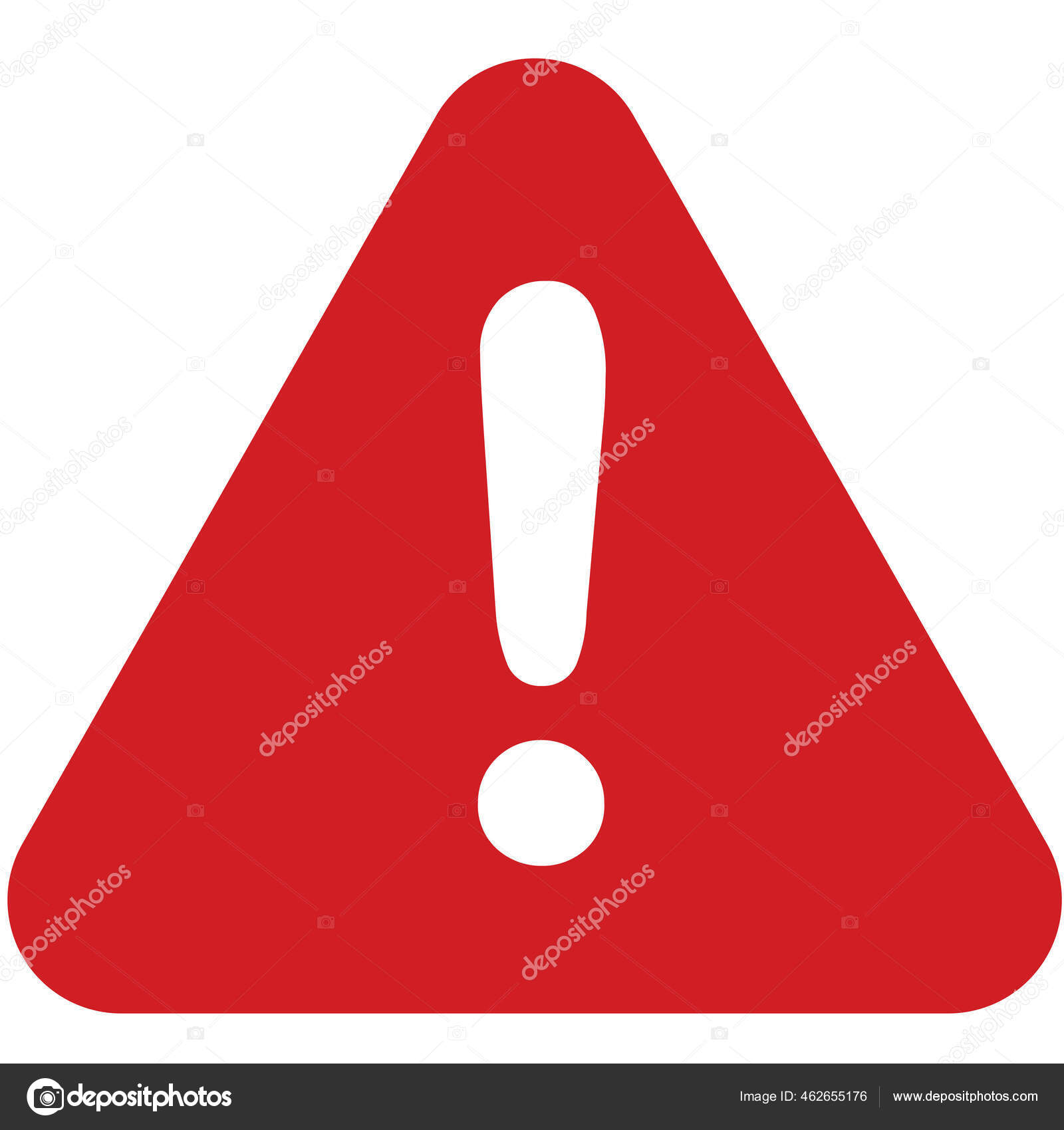 Error Notice Warning Icon Badge Style Stock Vector by ©iconfinder 462655176