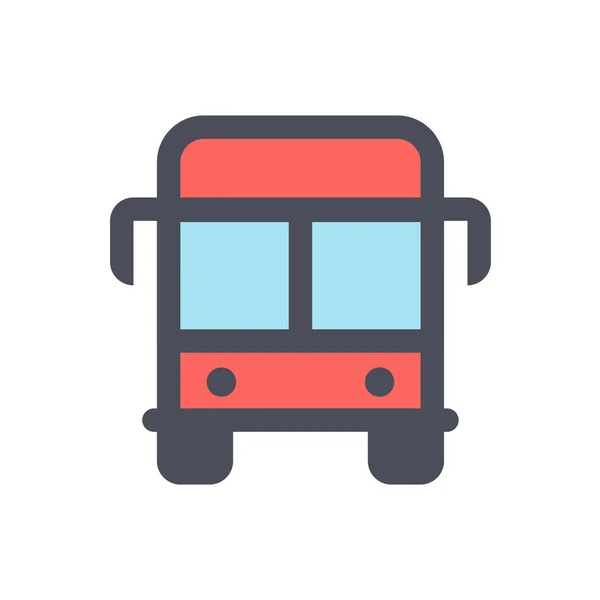 Ikona Auto Bicycle Bus — Stockový vektor