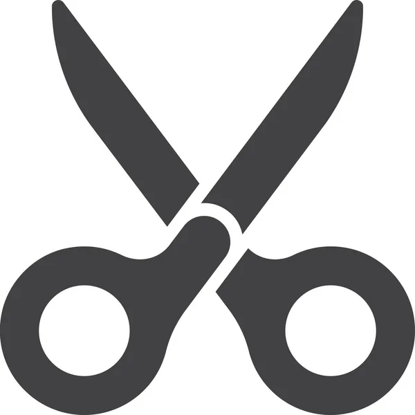 Cut Scissors Shears Icon — Stok Vektör