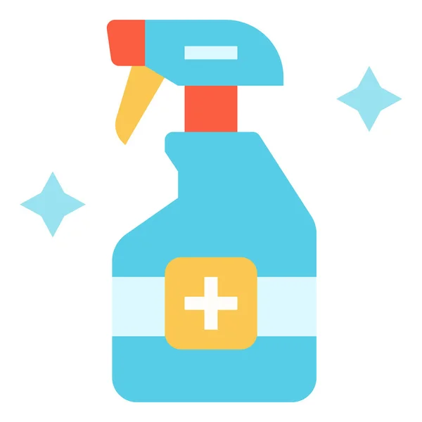 Bacteria Cleaning Icon — Stock Vector