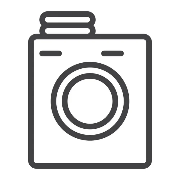 Automatische Waschmaschine — Stockvektor