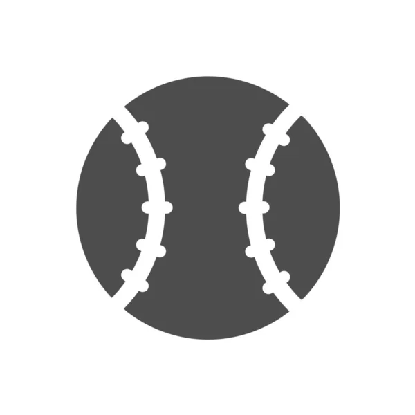 Action Activity Ball Icon Stile Solid — Vettoriale Stock