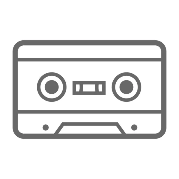 Icono Sonido Del Controlador Audio Estilo Outline — Archivo Imágenes Vectoriales