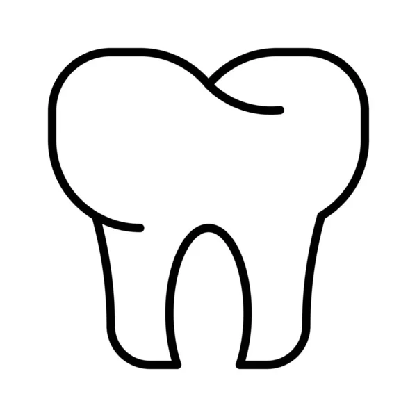 Dental Dentist Stomatology Icon Outline Style — Stock Vector