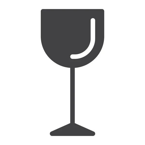 Wine Wineglass Glassware Icon —  Vetores de Stock