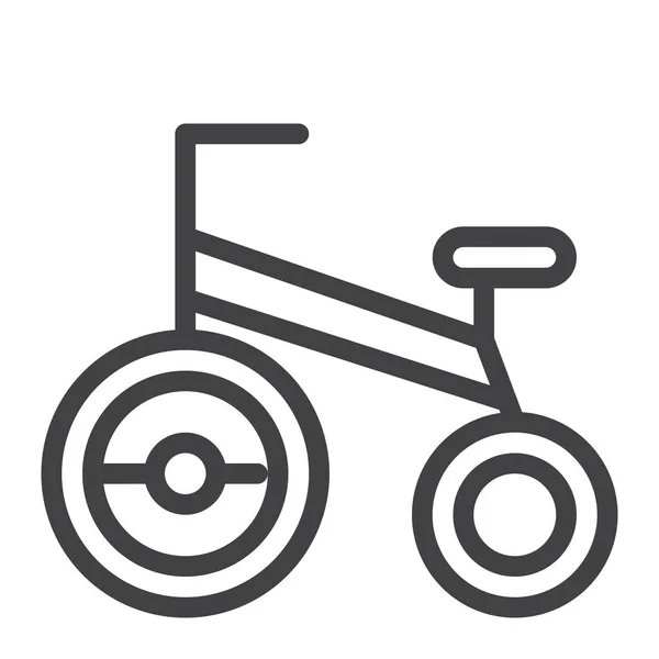 Babyfahrrad Ikone — Stockvektor