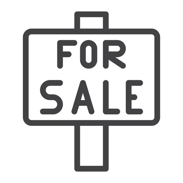 Sale Real Estate Icon — Διανυσματικό Αρχείο