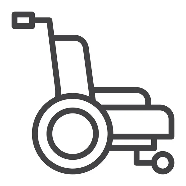 Disabilitas Ikon Roda Handicap - Stok Vektor