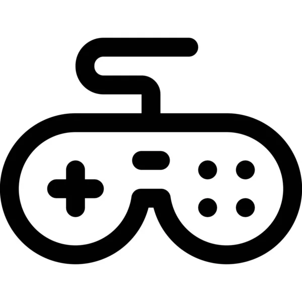 Joystick Juego Icono Juego — Vector de stock