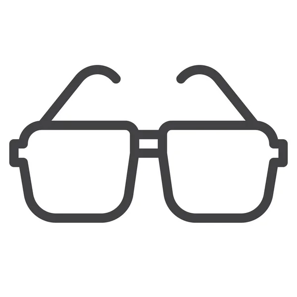 Accessory Glasses Summer Icon — Stockový vektor