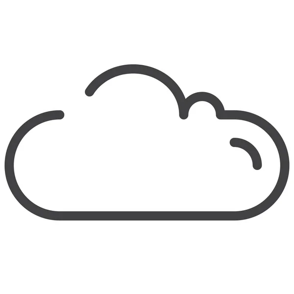 Cloud Computing Data Icoon — Stockvector