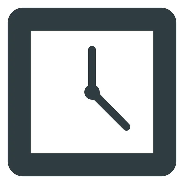 Reloj Cronometro Tiempo Icono Estilo Sólido — Archivo Imágenes Vectoriales