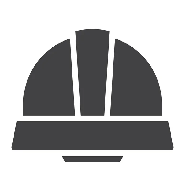 Sombrero Casco Icono Seguridad — Archivo Imágenes Vectoriales