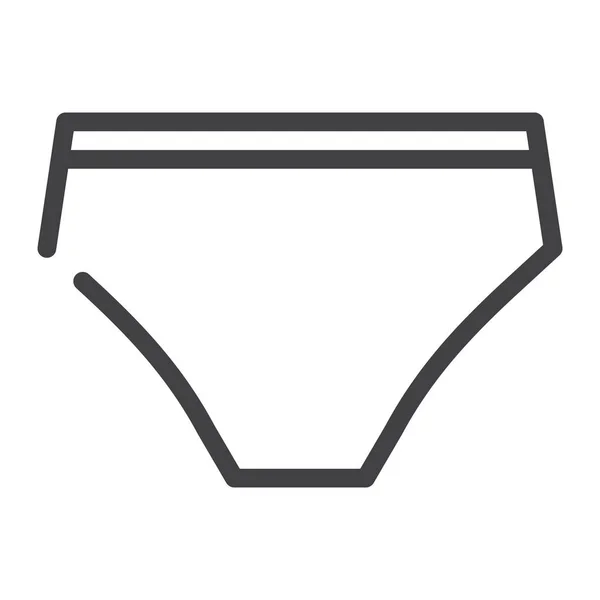 Clothing Female Panties Icon — Stok Vektör