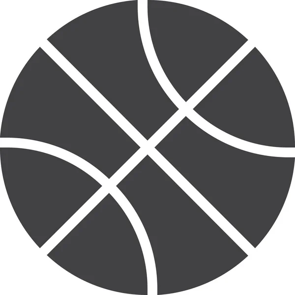 Basketbol Sporu Simgesi — Stok Vektör