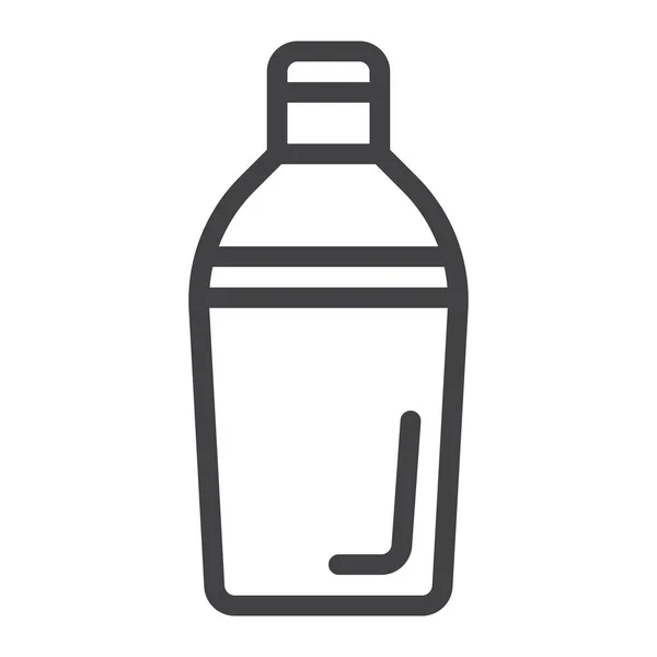 Barman Bottle Shaker Icon — Stock Vector
