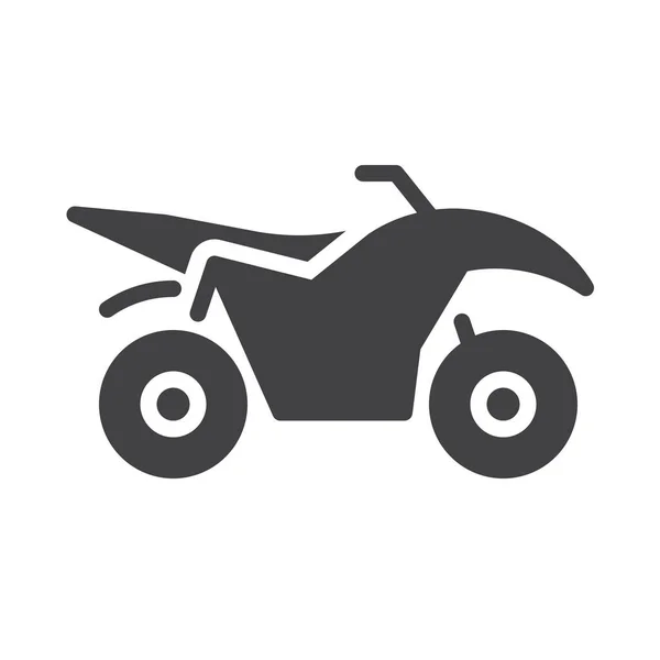 Icono Suciedad Moto Atv — Vector de stock