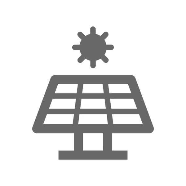 Écologie Environnement Icône Dans Style Contour — Image vectorielle