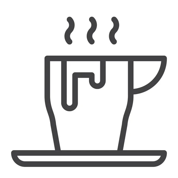 Chocolate Hot Cup Icon — Stockvector