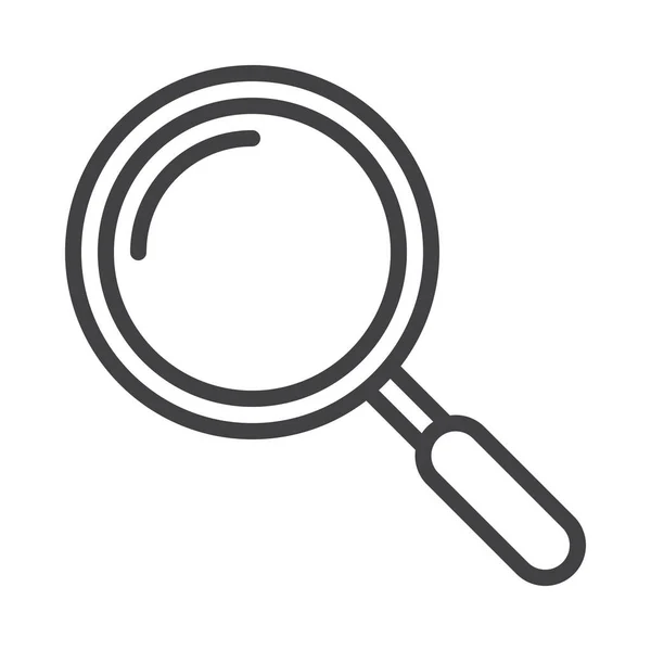 Loupe Verre Icône Recherche Dans Catégorie Marketing Seo — Image vectorielle