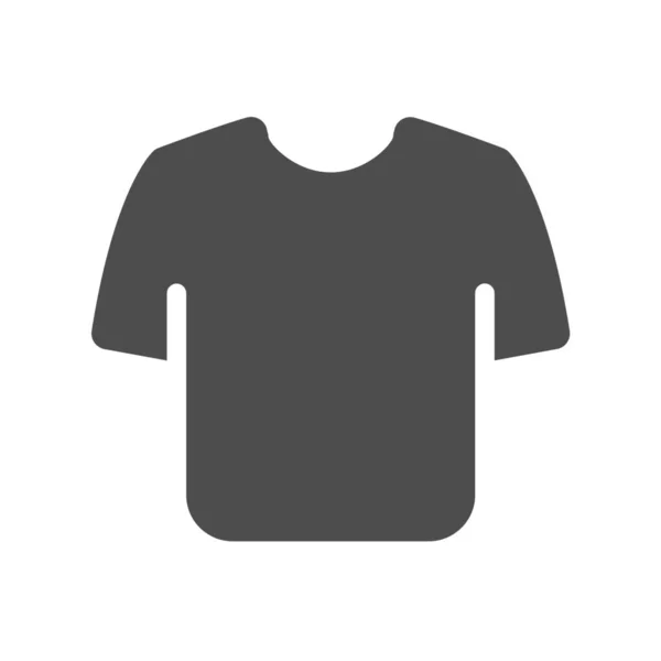 Moda Ropa Icono Masculino Estilo Sólido — Vector de stock