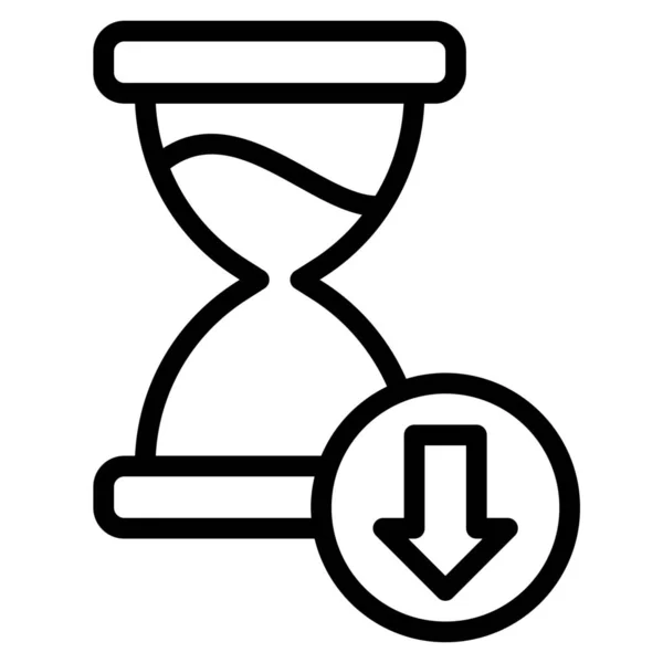 Reduce Wait Time Icon — Stock Vector