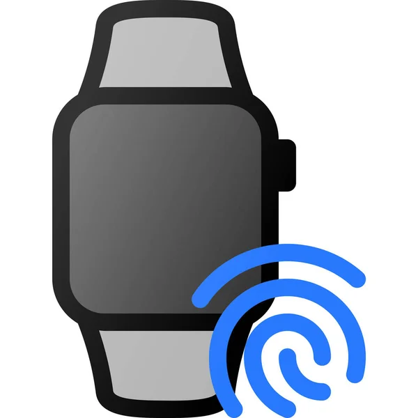 Smartwatch Touch Symbol — Stockvektor