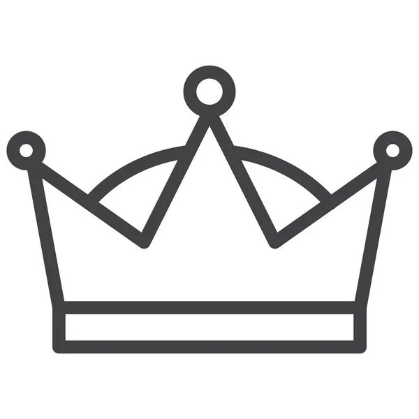 King Crown Queen Icon — Wektor stockowy