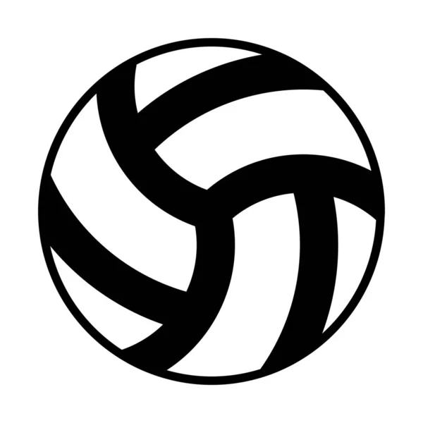 アウトラインスタイルのボールゲームスポーツアイコン — ストックベクタ