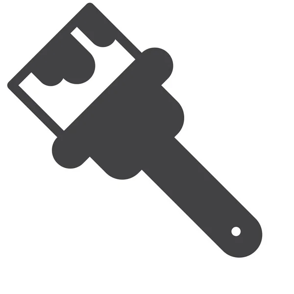 Tool Brush Repair Icon — Vetor de Stock