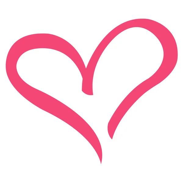 Heart Love Lover Icon Outline Style — Stock Vector