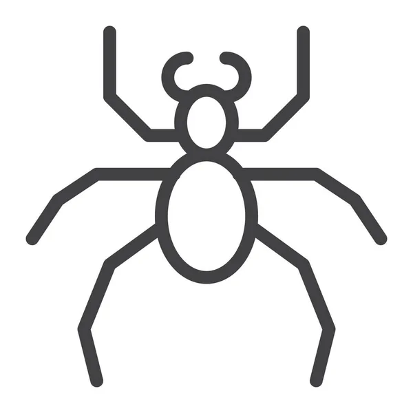 Kever Insect Icoon Outline Stijl — Stockvector