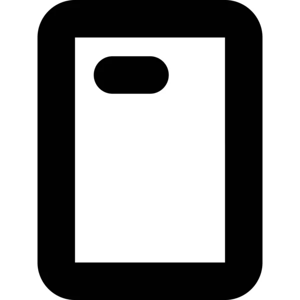 Camera Case Mobile Icon Outline Style — Stock Vector