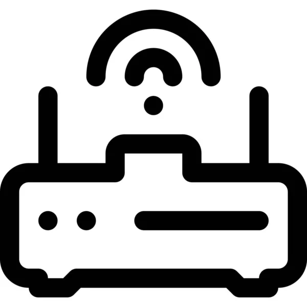 Router Wifi Connect Icon — Stock Vector