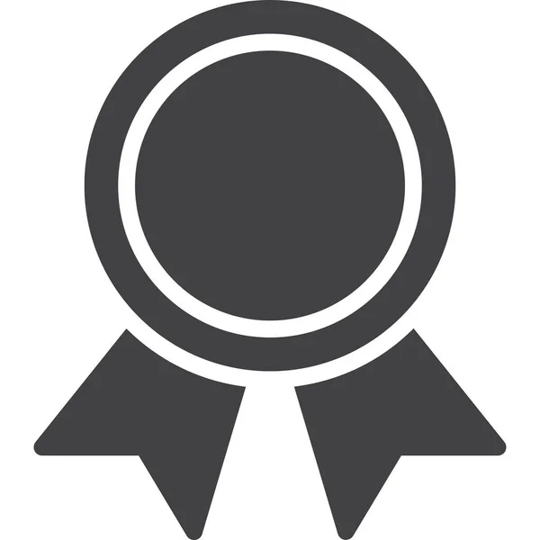 Premio Distintivo Medaglia Icona — Vettoriale Stock