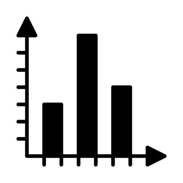 Аналітична Таблиця Значок Фінансування Стилі Solid — стоковий вектор