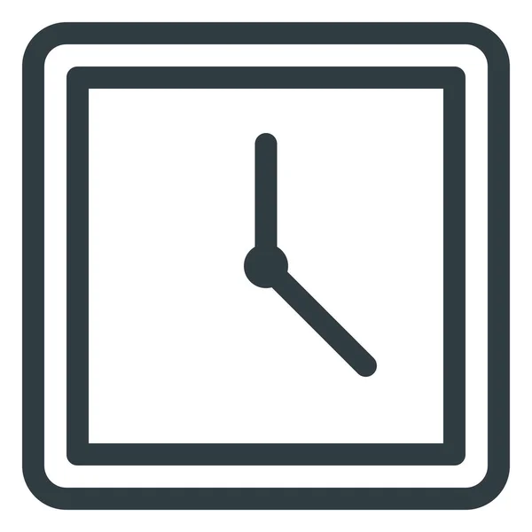 Reloj Cronometro Tiempo Icono Estilo Esquema — Vector de stock