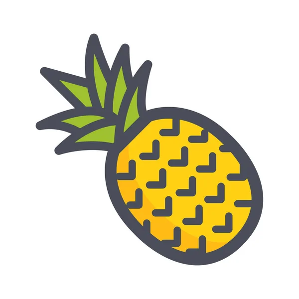 Fresh Fruit Healthy Icon — Stock Vector